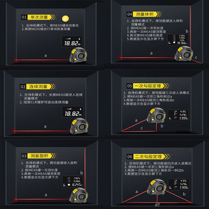 Laser Distance Tape 100M High Precision Digital Measurement Tool For Construction And Decoration - Product Image 2