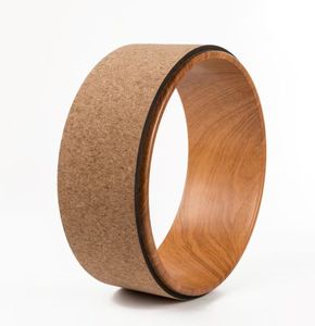 Kingsen OEM Ruota Yoga in Sughero Personalizzata di Alta Qualità per Allungamento Schiena, Esercizi di Forza e Equilibrio, Unisex 32x12.5x1.4cm per Casa - Product Image 1