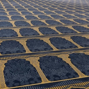 85,000㎡ Factory <strong>Price</strong> Mosque <strong>Carpet</strong> Custom Pattern 80% Wool 20% Nylon Axminster Masjid Rug for Grand Mosque - Product Image 2