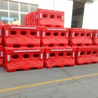 rotem kunststoff Verkehrssicherheit Wasser gefüllt verkehr barrieren