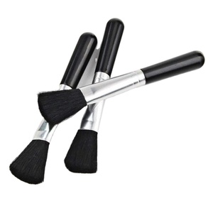 Có Tự Làm Nghệ Sĩ Sơn Bàn Chải 120Mm Màu Đen Nhôm Ferrule Nhựa Xử Lý Tùy Chỉnh OEM Chi Phí Thấp Bàn Phím Làm Sạch Con Chip Bàn Chải - Product Image 2