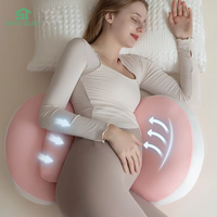 Oreiller de grossesse ergonomique et doux pour le corps entier, pour femmes enceintes, pour dormir sur le côté, soulagement du dos et des hanches
