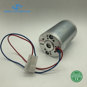 Moteur CC à balais de haute qualité à couple élevé de 63 mm, équivalent au Dunker <span class=keywords><strong>Gr63</strong></span> 12v 24v, tension personnalisée, performances de montage - Product Image 2