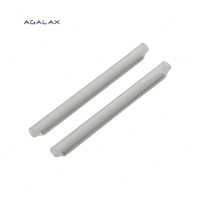 AGALAX 1000 Piezas/Lote Fundas Protectoras de Empalme de Fibra Óptica Lisas Originales de 45 mm, Tubo Termocontraíble para Cable, Red GPRS FTTX, 5 Años