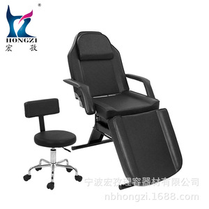 Hongzi Massage Bed <b>Adjustable</b> 180 Degree Reclining Beauty Salon Spa Chair With Storage Boxes - Product Image 3