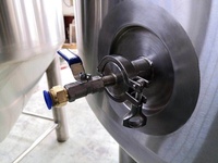 Cuve de Fermentation Conique pour Bière, Unitank en Acier Inoxydable SUS304, Équipement de Fermentation à Double Enveloppe Glycolée