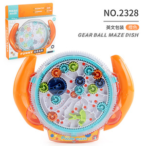 Gioco Educativo Labirinto da Tavolo con Palla di Equilibrio, Gioco da Palmo, Puzzle Labirinto per Bambini - Product Image 6