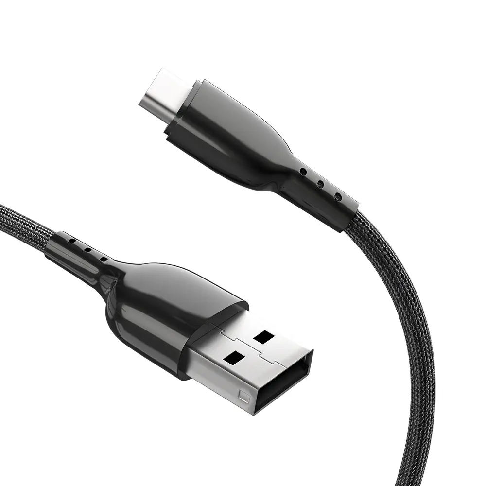 3ft 5ft 10ft zinc alloy type c usb c fast charging data cables