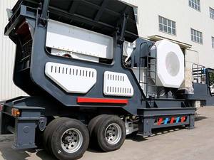 Große Radmontierte Mobile Brechanlage Tragbarer Steinbrecher PLC-Motor 100-500t/h Kapazität Steinbrechanlage für - Product Image 6
