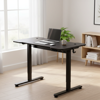Bureau d'ordinateur de jeu réglable électrique en acier Jiahua, bureau de travail intelligent pour la maison, le bureau et l'étude, C3