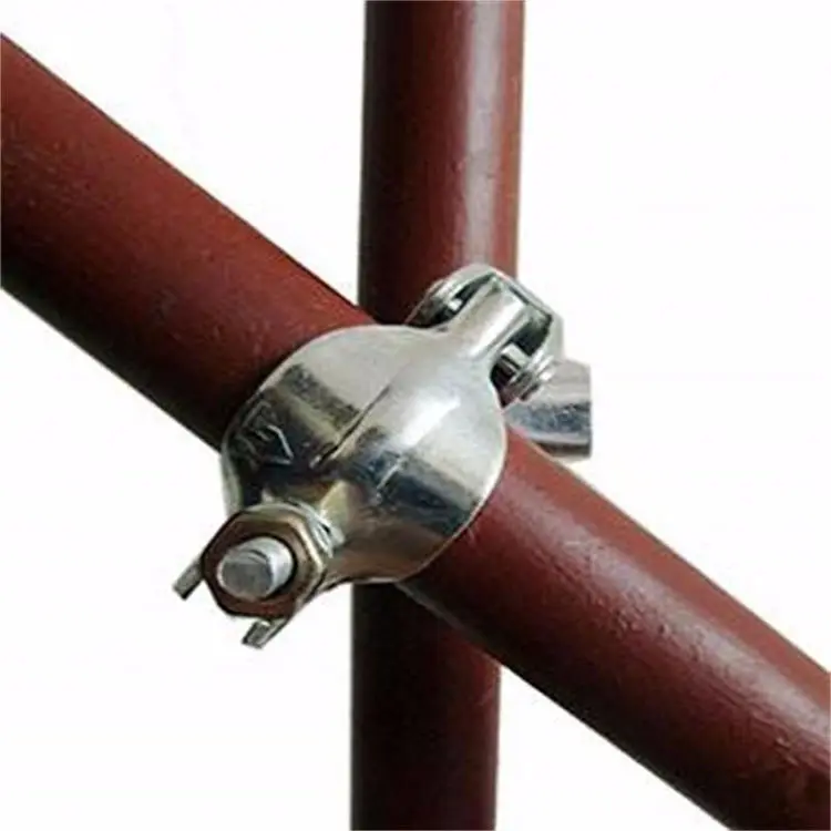 Ladder   Scaffolding Parts Pressed Scaffolding Pipe Swivel Coupler Fixed Coupler for Efficient Pipe Connection