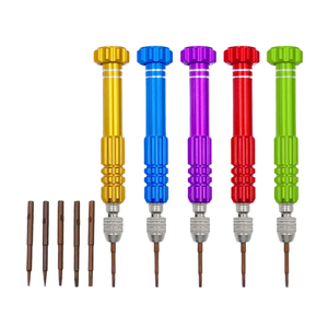 Kit de Herramientas de Reparación de Teléfonos Móviles/<span class=keywords><strong>Celulares</strong></span> 5 en 1 de Precisión, Juego de Destornilladores Rentable <span class=keywords><strong>para</strong></span> <span class=keywords><strong>Soldar</strong></span> Teléfonos y Relojes - Product Image 4