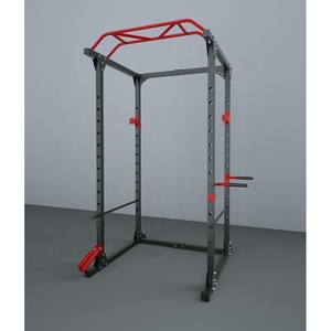 <span class=keywords><strong>Gimnasio</strong></span> comercial, equipo de Fitness, <span class=keywords><strong>barra</strong></span> de seguridad, ejercicio, estante de sentadillas de potencia multifuncional ajustabl - Product Image 3