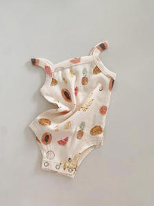 Vêtements d'été personnalisés pour bébés filles : hauts, tenues d'été, barboteuses, maillots de bain à manches longues pour filles - Product Image 3