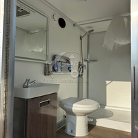 Toilettes portables, remorque sanitaire, douche, lavabo, installation facile, utilisation en hôtel, en extérieur, camping, festivals de musique, mariages, parcs, garantie 1 an