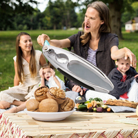 Macadamia Cashewnotenkraker Zinklegering Ecologisch Kerstmis Antislip Walnootklem Fruit & Groente Gereedschap Metaal