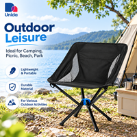 Chaise de camping pliante, chaise de camping portable, chaise légère, chaise en aluminium, mobilier d'extérieur