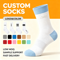 POPSOX Chaussettes de sport pour femmes, antidérapantes, en spandex, à compression, avec option de logo personnalisé, séchage rapide, vente en gros