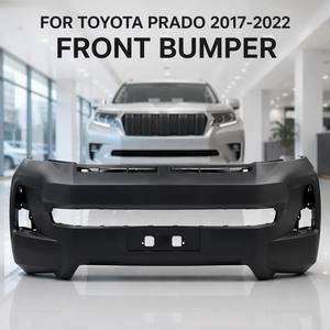 Cubierta de Parachoques Delantero Sin Pintar, Carcasa Negra Preparada para Pintar, Compatible con <span class=keywords><strong>Toyota</strong></span> <span class=keywords><strong>Land</strong></span> <span class=keywords><strong>Cruiser</strong></span> <span class=keywords><strong>Prado</strong></span> J150 2017 a <span class=keywords><strong>2022</strong></span>, Piezas de Repuesto de Carrocería de PP - Product Image 2