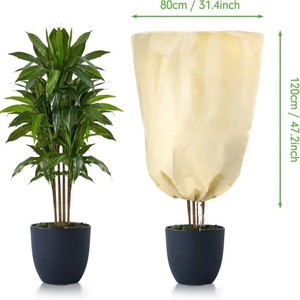 Cubierta Anticongelante para Árboles de Invierno, Cubierta Protectora contra el Frío para Plantas, Bolsa Protectora contra Heladas para Plantas con Cuerda - Product Image 1
