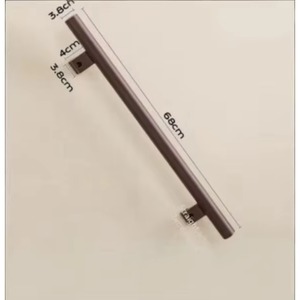 Stainless Steel 304 Bathroom Brushed Bath Safe Grab Handrail Bar Support Bathroom Grab Bar Toilet Safety Handrail - Product Image 1