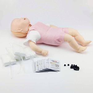 KyrenMed neonato CPR manichin Baby infarto modello bambino Trachea ostruzione CPR simulatore di addestramento Heimlich strumenti di pronto soccorso - Product Image 1