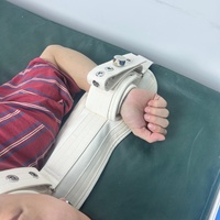 Ceinture de contention médicale pour lit d'hôpital, sangle de fixation des bras, sangles de contrainte pour poignets et cou des patients, pour soins psychiatriques anti-auto-agression