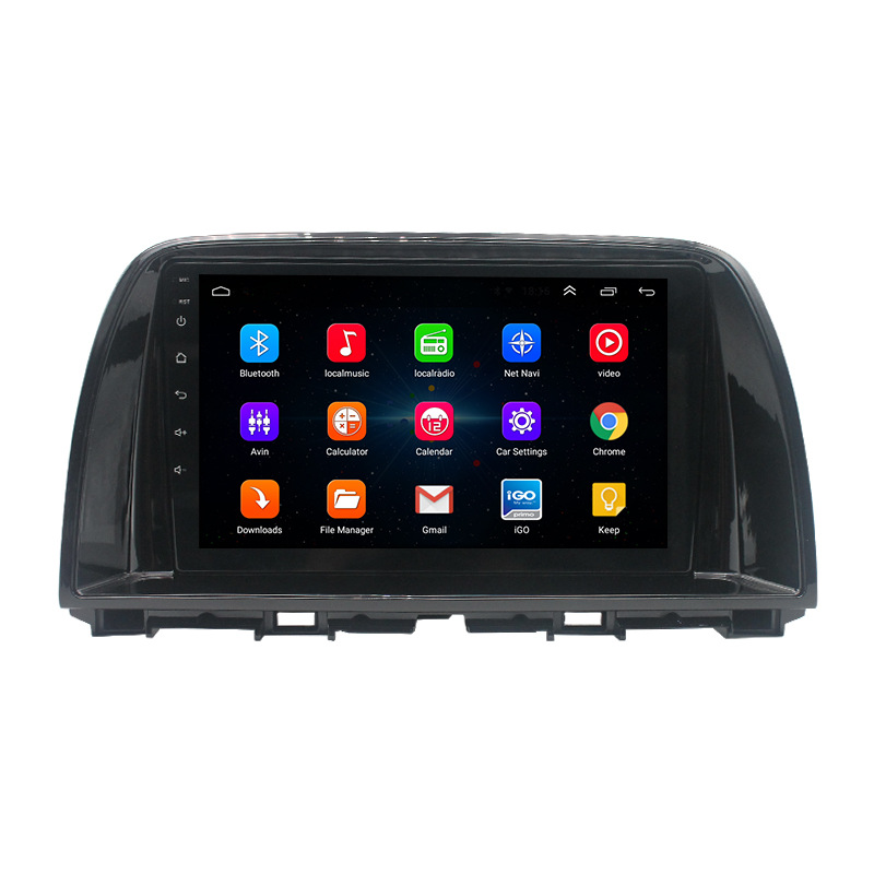 9 дюймов android 9,0 стерео видео музыкальное радио BT задняя камера мультимедийное Зеркало link Автомобильная dvd gps навигационная система для mazda cx5