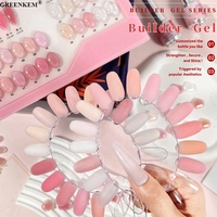 Gel de Construction 30 Couleurs avec Gel de Durcissement pour Extension Rapide des Ongles et Modélisation – Gel Constructeur Longue Durée pour Usage Professionnel en Salon