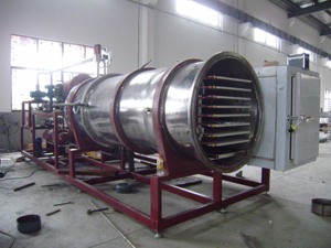 Séchoir lyophilisateur industriel et commercial en acier inoxydable 304 de 30 kg/h, à économie d'énergie, avec PLC et chauffage, grande capacité de séchage - Product Image 2