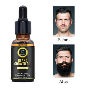 Vente en gros Kit d'huile de croissance <span class=keywords><strong>pour</strong></span> barbe et <span class=keywords><strong>moustache</strong></span> Huile de barbe San chanvre bois de santal personnalisée avec huile d'argan Vitamine E - Product Image 5