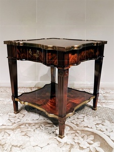 Table d'appoint luxueuse de style européen, villa néo-classique, château britannique ancien - Product Image 5