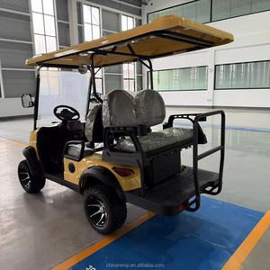 Voiturette de <span class=keywords><strong>golf</strong></span> électrique tout-terrain 4 places, moteur AC 4KW, 60V100Ah, buggy tout-terrain, capacité de montée de 30%, CE, LHD RHD, OEM pour les centres de villégiature et le tourisme - Product Image 3