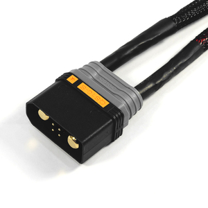 Cable Conector Antichispas QS10 de 15Ω, Alta Corriente 180A, 300V, Macho/Hembra, Cable de Silicona 4AWG 6AWG para Soplador de Nieve Eléctrico - Product Image 1