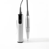 Lime à ongles électrique 30000 tr/min rechargeable portable pour le retrait de gel et d'acrylique