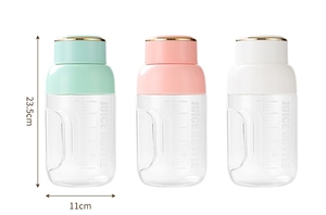 Logo personnalisé extracteur électrique portail mélangeur jus mélangeur industriel bouteille mélangeur portable pour shakes et smoothies - Product Image 6