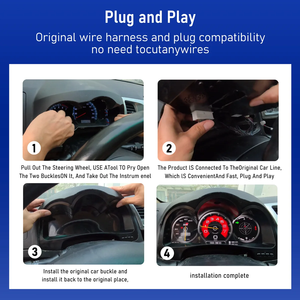 Panel de Instrumentos Digital para Automóvil con Pantalla LCD de 12.3 Pulgadas y Sistema Linux para Toyota Fortuner/Hilux/<span class=keywords><strong>Vigo</strong></span> 2005-2015, Velocímetro Virtual - Product Image 6