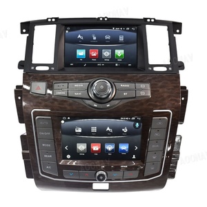 วิทยุติดรถยนต์ Qualcomm 8 นิ้ว สำหรับ Nissan Patrol Y62 และ Infiniti QX80 ปี 2010-2020 รองรับระบบ Wireless Carplay พร้อมระบบนำทาง GPS ความจุ 128G - Product Image 1