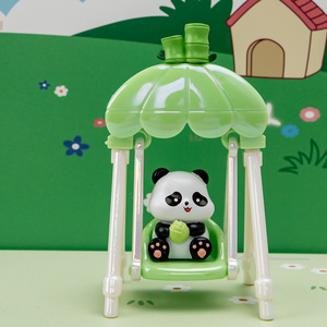 Yu Mo Craft Panda Plush Rocking Toy Blind Box Resin Figurines Desktop Decor 8-13 Years Unisex Gift - Product Image 4