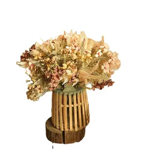 新设计人造野花花束人造野花丛用于家庭派对婚礼装饰