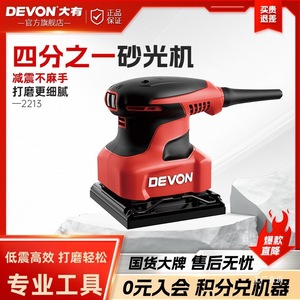 เครื่องขัดไม้ไฟฟ้า Devon Power Planer 13500 รอบต่อนาที 200 วัตต์ ปลั๊กยุโรป สำหรับใช้งานระดับมืออาชีพ - Product Image 5