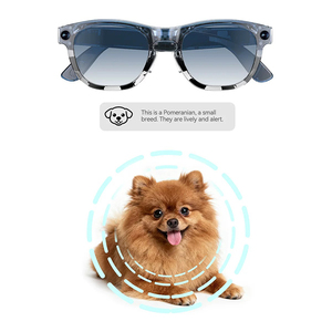 AI智能眼镜，带8MP摄像头，1080P视频录制，GPS实时翻译，电话功能，开放式音频 - Product Image 5