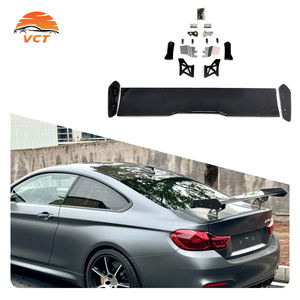 Alettone Posteriore Upgrade a GTS per Sistemi Carrozzeria Auto, Trama in Fibra di Carbonio Nero Lucido per <span class=keywords><strong>BMW</strong></span> F30 F35 F32 F33 <span class=keywords><strong>F36</strong></span> F80 F82 - Product Image 1