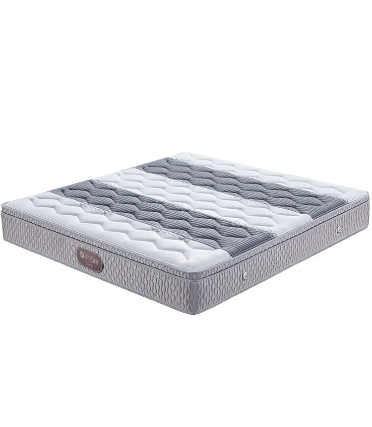 Matelas hybride en mousse à mémoire de forme, grande taille, king, queen, double poches, ressort