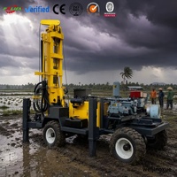 Machine de forage hydraulique à couple élevé pour puits profonds, forage carottier professionnel, 200 m, pour divers types de puits d'eau géologiques