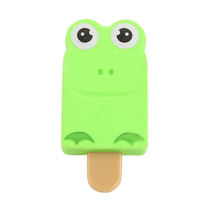 Promozionale simpatico maiale, rana, forma di pulcino ghiacciolo gomma per ghiacciolo 3D stazionario profumo animale con disegno stampato - Product Image 2