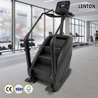 Machine à escalades professionnelle à usage commercial, équipement de cardio-training pour salle de sport, appareil de fitness, simulateur d'escalade