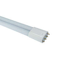 Lampe LED PLL 2G11 à haute efficacité 9W 15W 18W 23W avec diffuseur laiteux, émission à 360 degrés >120lm/W, homologuée UL CE RoHS