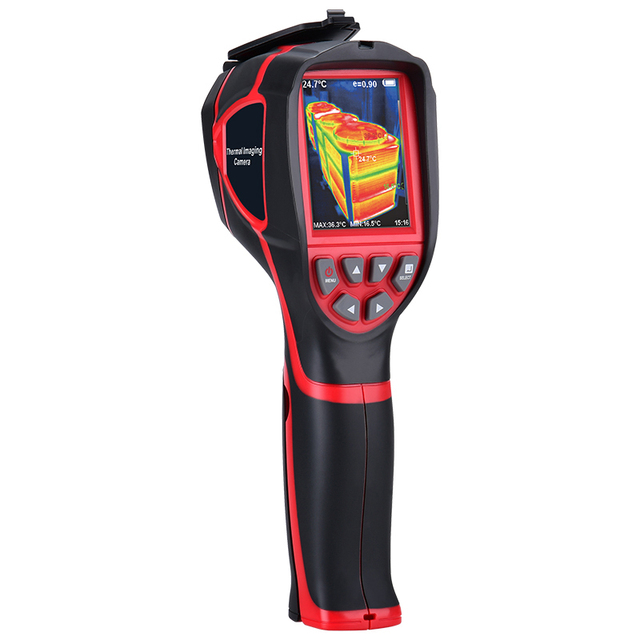 320x240 IR Resolution Thermal Imager Handheld 300,000 Pixel Thermal Imaging Camera 2.8" Color Display 70mk Thermal Sensitivity