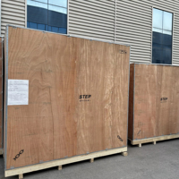 Machine d'emballage automatique électrique de palettes en gros, contrôlée par PLC, avec moteur de ligne d'enroulement pour palettes en papier de qualité alimentaire